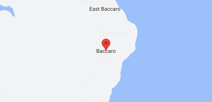 map of Lot Baccaro Road